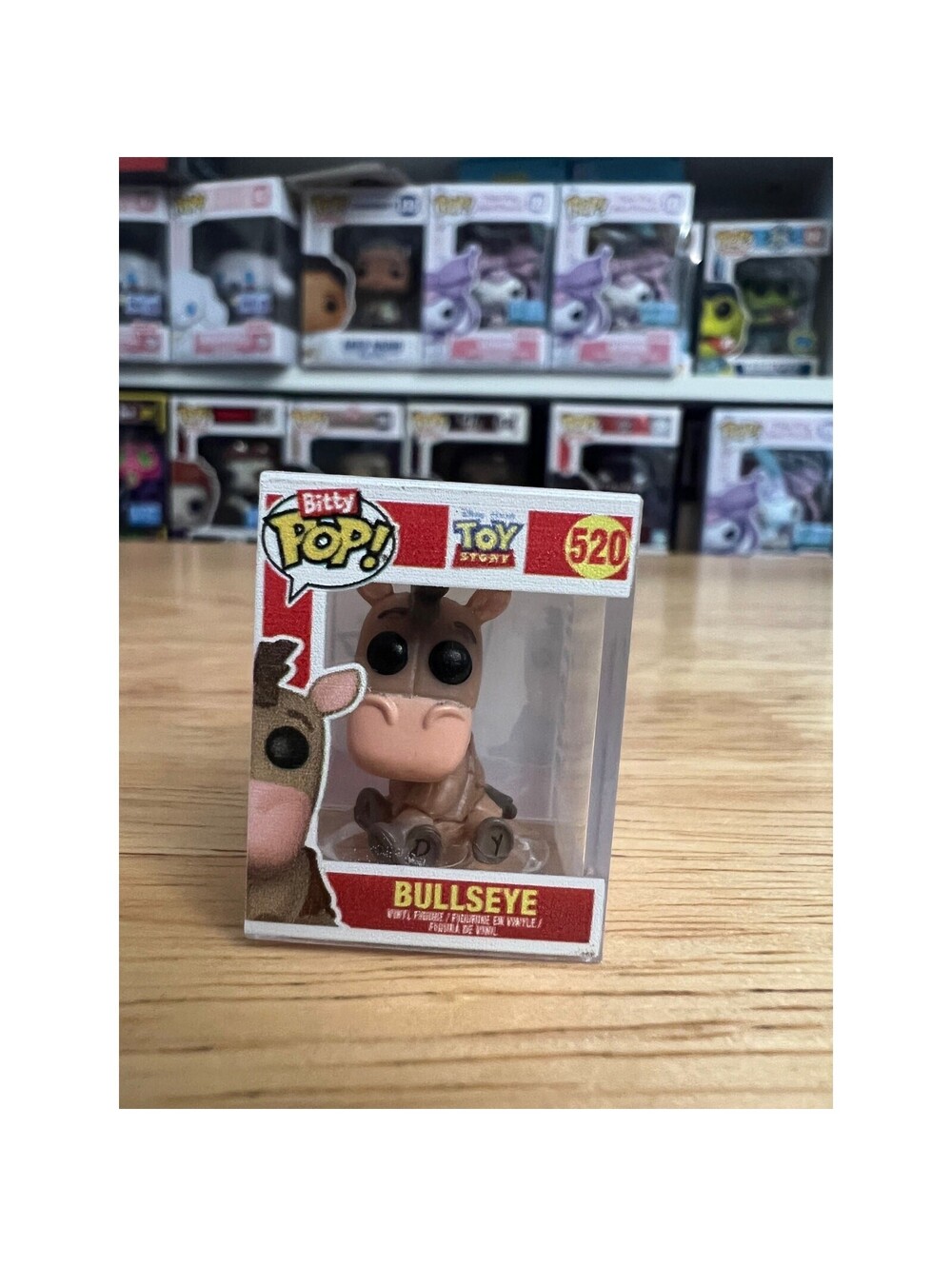 BITTY Bullseye Toy Story 1" Funko Pop #520 Movies Disney Pixar Animation Woody